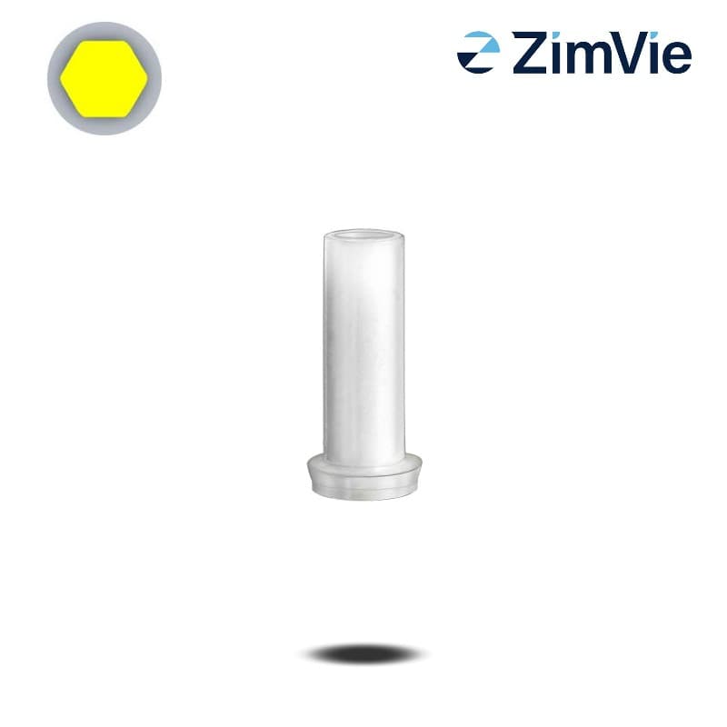 Biomet 3i UCLA Abutments (Ext Hex, 5,0 mm) | mit Rotationsschutz | Kunststoff (PC) | ohne