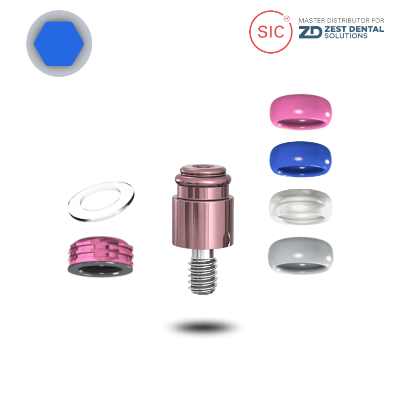 Biomet 3i™ R-TX LOCATOR® Außensechskant Ø 4,1 mm | GH: 3,0 mm Biomet 3i™ R-TX LOCATOR® Außensechskant Ø 4,1 mm | GH: 3,0 mm