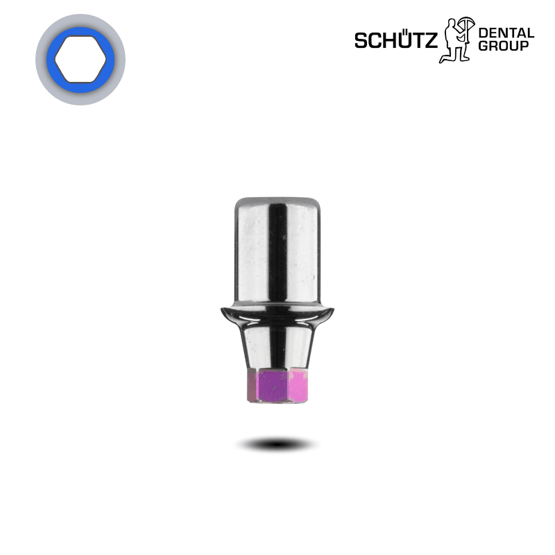 Schütz Dental Klebebasis Titan (konisch, Ø 3,3/3,6 mm) | ohne Zubehör