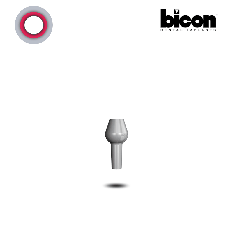 Bicon Steg Abutments 2,0 mm Schacht | 0° | Höhe: 3,0 mm | ohne Zubehör