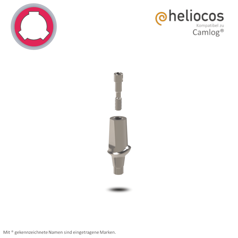 Conelog® Abutment Ø 4,3 mm | 0° | GH: 1,5 mm