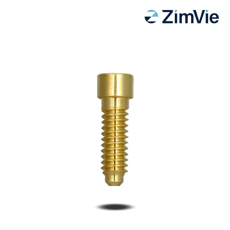 Biomet 3i Sechskantschraube (Ext Hex) | Gold (Au) Biomet 3i Sechskantschraube (Ext Hex) | Gold (Au)