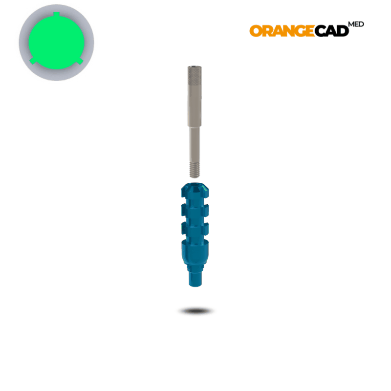 Camlog® Abformpfosten Screw-Line/Root-Line2® Ø 5,0 mm | Offene Abformung | Höhe: 17,0 mm | ohne Analog