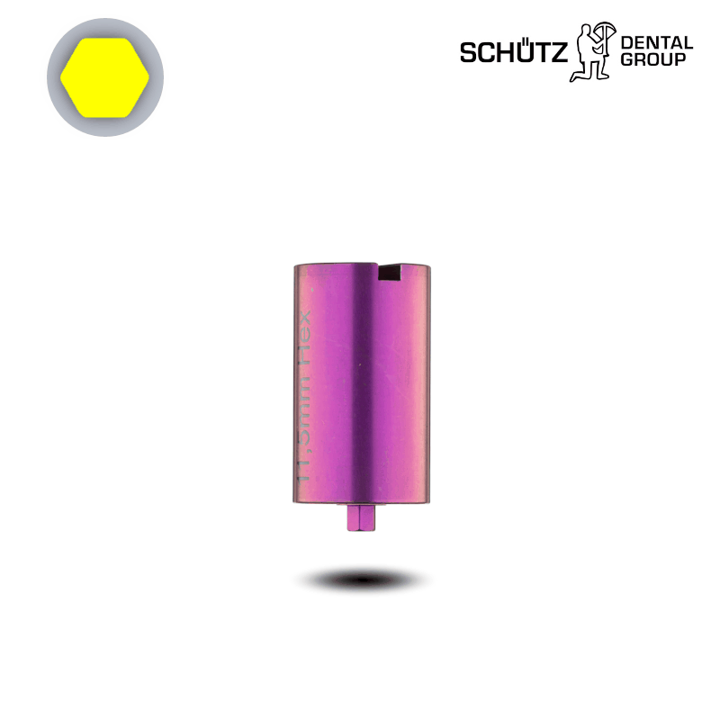 Schütz Dental Preface Abutment (hex, Ø 3,3/3,6 mm) | Ø 11,5 mm | ohne Zubehör Schütz Dental Preface Abutment (hex, Ø 3,3/3,6 mm) | Ø 11,5 mm | ohne Zubehör