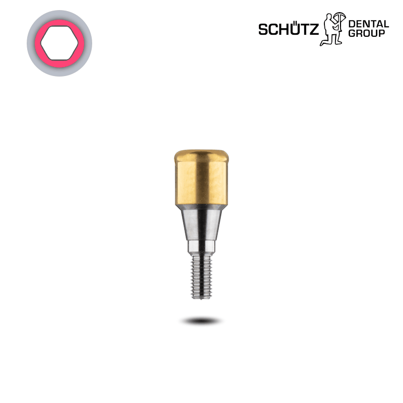 Schütz Dental Locator-Abutment (konisch, Ø 3,3/3,6 mm) | Höhe: 1,0 mm