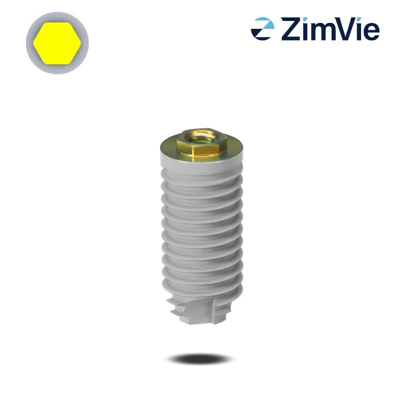 Biomet 3i Ø 5,0 mm Osseotite 2 parallelwandige Implantate (Ext Hex, 5,0 mm) | Länge: 10,0 mm