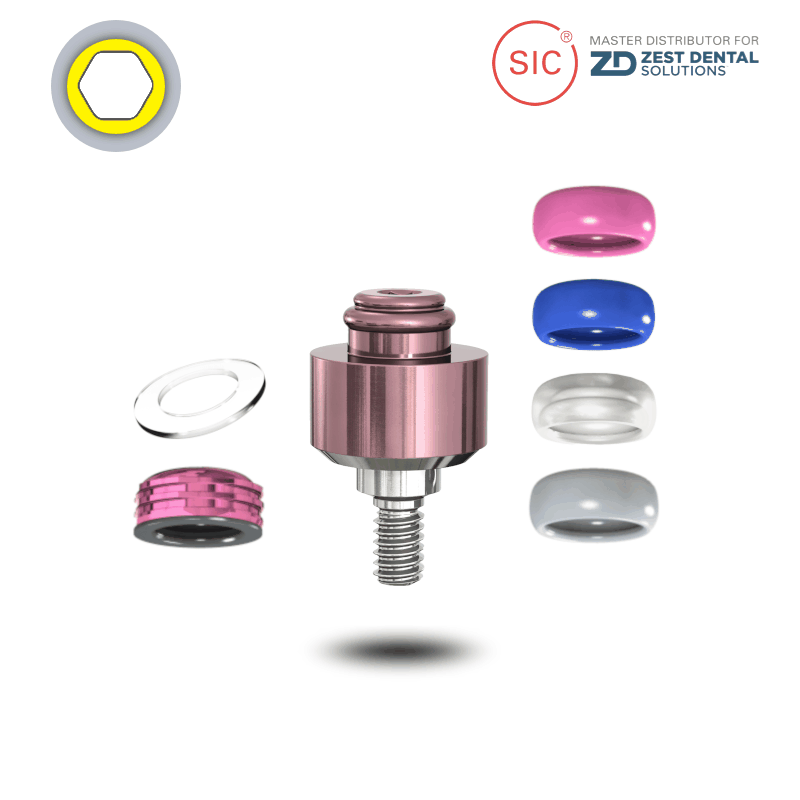 Zimmer Dental® R-TX LOCATOR® Tapered Screw Vent® Ø 5,7 mm | GH: 3,0 mm Zimmer Dental® R-TX LOCATOR® Tapered Screw Vent® Ø 5,7 mm | GH: 3,0 mm
