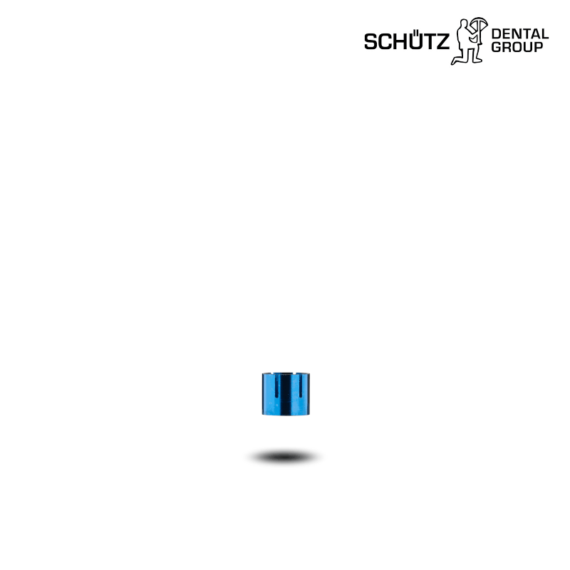 Schütz Dental Tiefenstopp | Kurz | Plattform: Ø 5,3/5,5 mm (Blau) | Ø 6,5 mm
