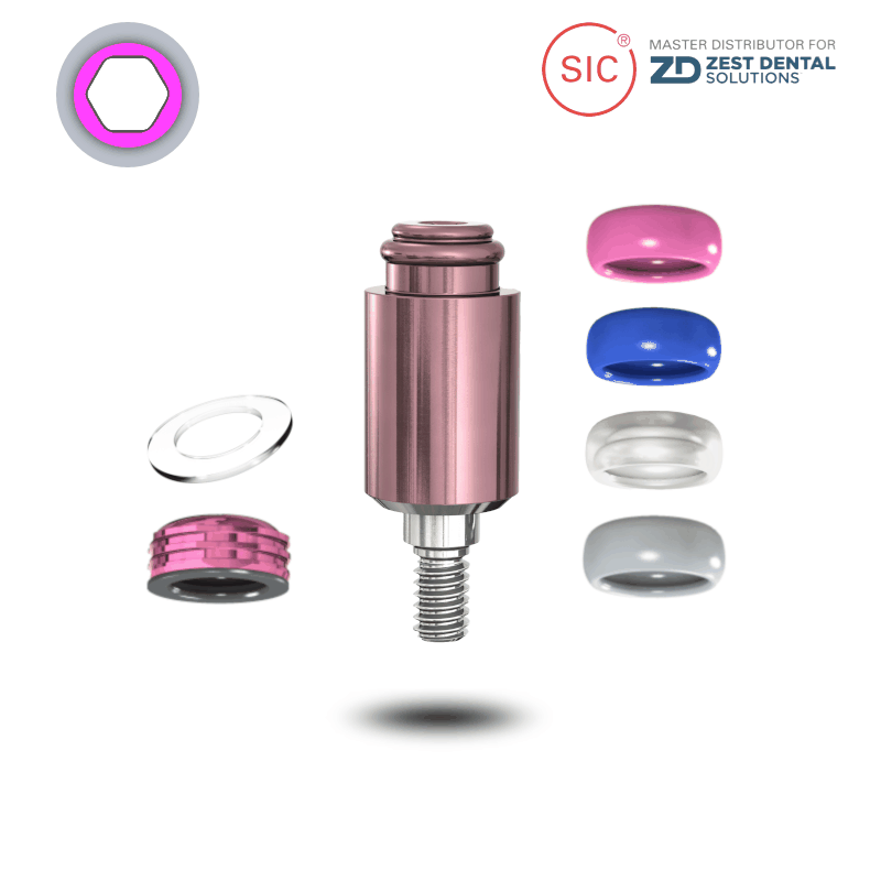 Zimmer Dental® R-TX LOCATOR® Tapered Screw Vent® Ø 4,5 mm | GH: 6,0 mm Zimmer Dental® R-TX LOCATOR® Tapered Screw Vent® Ø 4,5 mm | GH: 6,0 mm