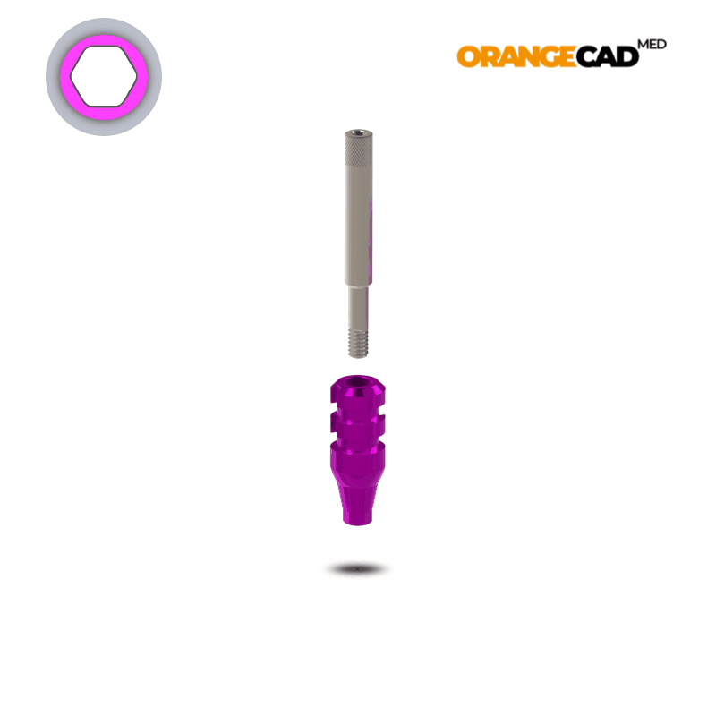 Dentsply® Abformpfosten Astra Tech® OsseoSpeed® TX Ø 4,5/5,0 mm | Offene Abformung | Höhe: 11,0 mm | ohne Analog