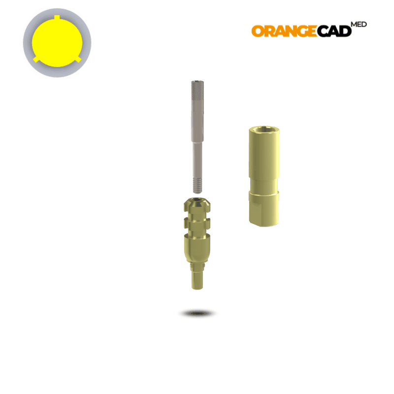 Camlog® Abformpfosten Screw-Line/Root-Line2® Ø 3,8 mm | Offene Abformung | Höhe: 11,0 mm | ohne Analog