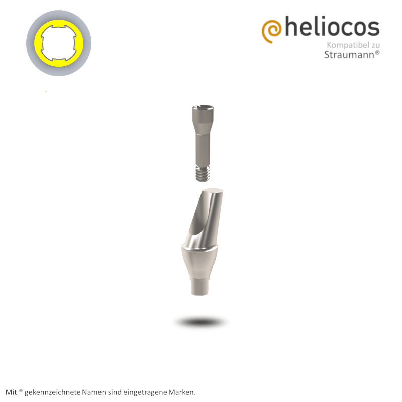 Straumann® Abutment Bone Level NC | 18° | GH: 3,0 mm