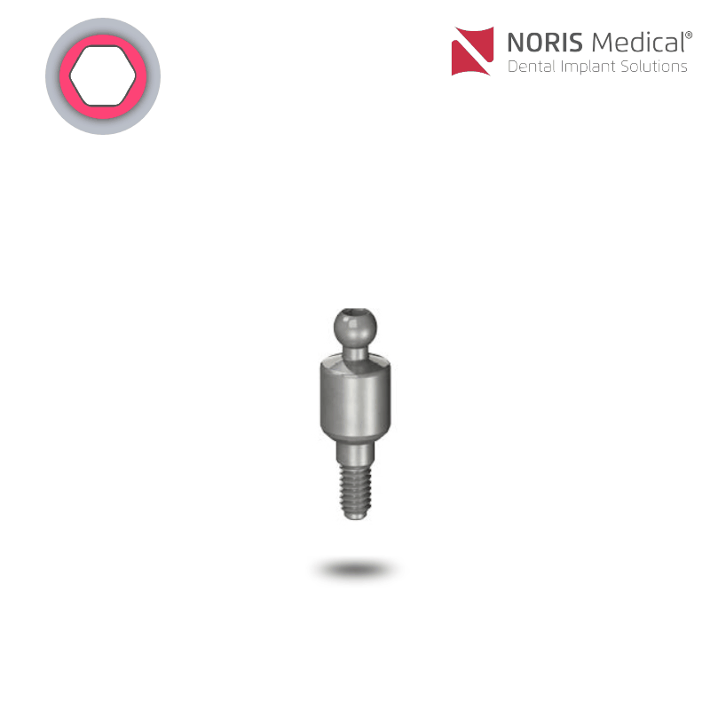 Noris Medical Kugelkopf Abutment | GH: 4,0 mm