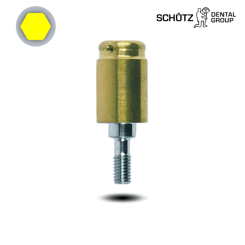 Schütz Dental Locator-Abutment (hex, Ø 3,3/3,6 mm) | Höhe: 3,0 mm
