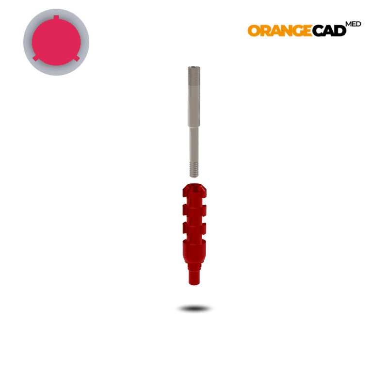 Camlog® Abformpfosten Screw-Line/Root-Line2® Ø 4,3 mm | Offene Abformung | Höhe: 17,0 mm | ohne Analog