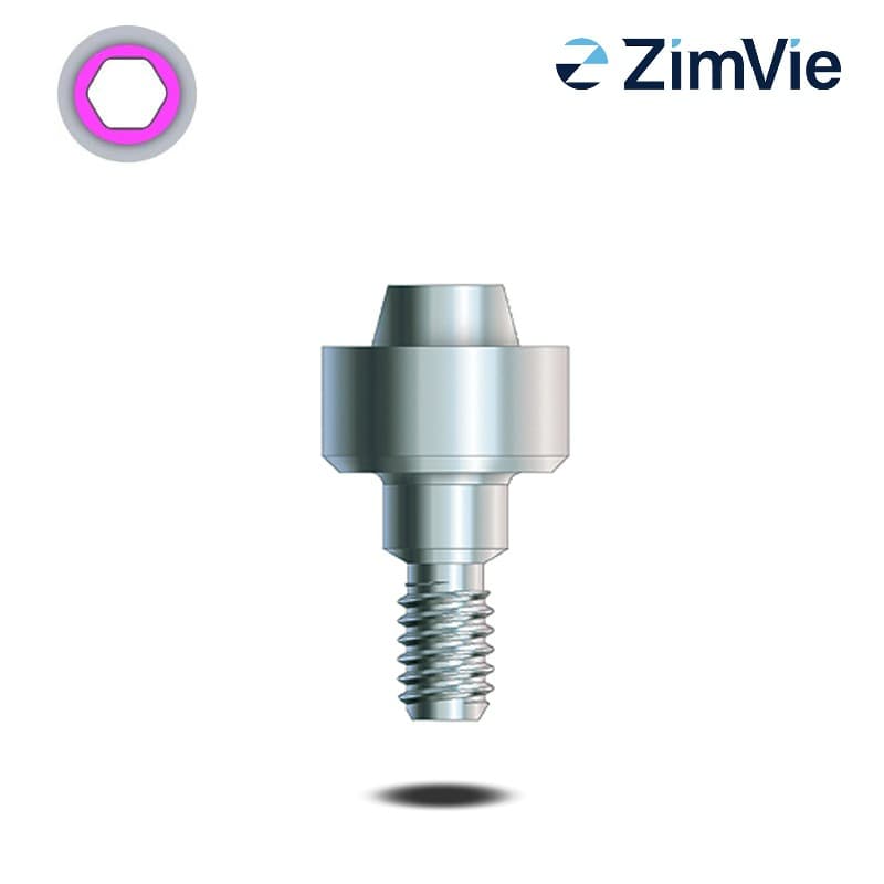 Zimmer Konisches Hex-Lock Abutment (Int Hex, 4,5 mm) | 0° | GH: 0,75 mm Zimmer Konisches Hex-Lock Abutment (Int Hex, 4,5 mm) | 0° | GH: 0,75 mm