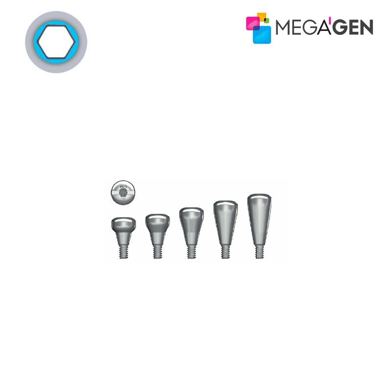 MegaGen Gingivaformer für Mini Implantat | Ø 3,0 mm | GH: 1,0 mm