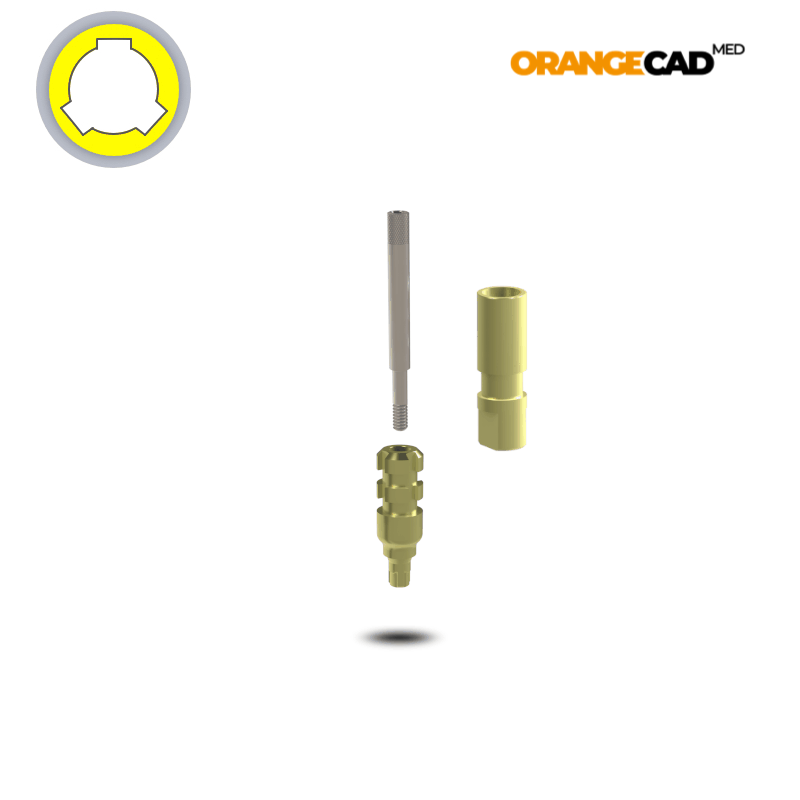 Conelog® Abformpfosten Ø 3,8 mm | Offene Abformung | Höhe: 11,0 mm | ohne Analog