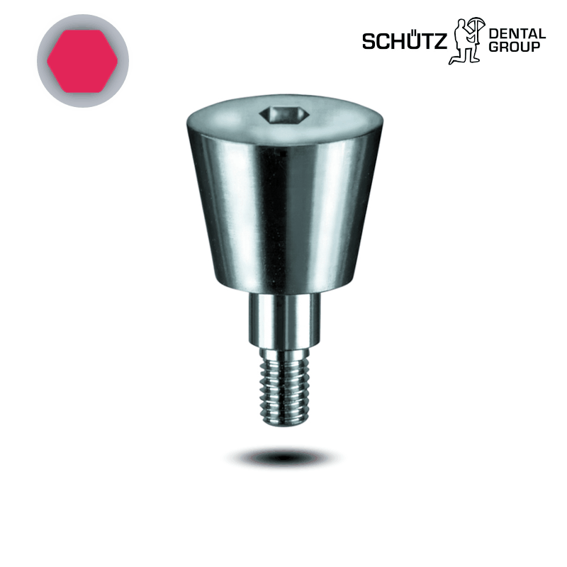 Schütz Dental Gingivaformer (hex, Ø 4,2/4,5 mm) | Konisch | Höhe: 5,0 mm