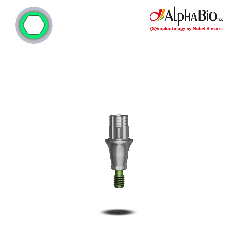 Nobel Biocare Titanbasis (CS) | GH: 2,5 mm | mit Rotationsschutz