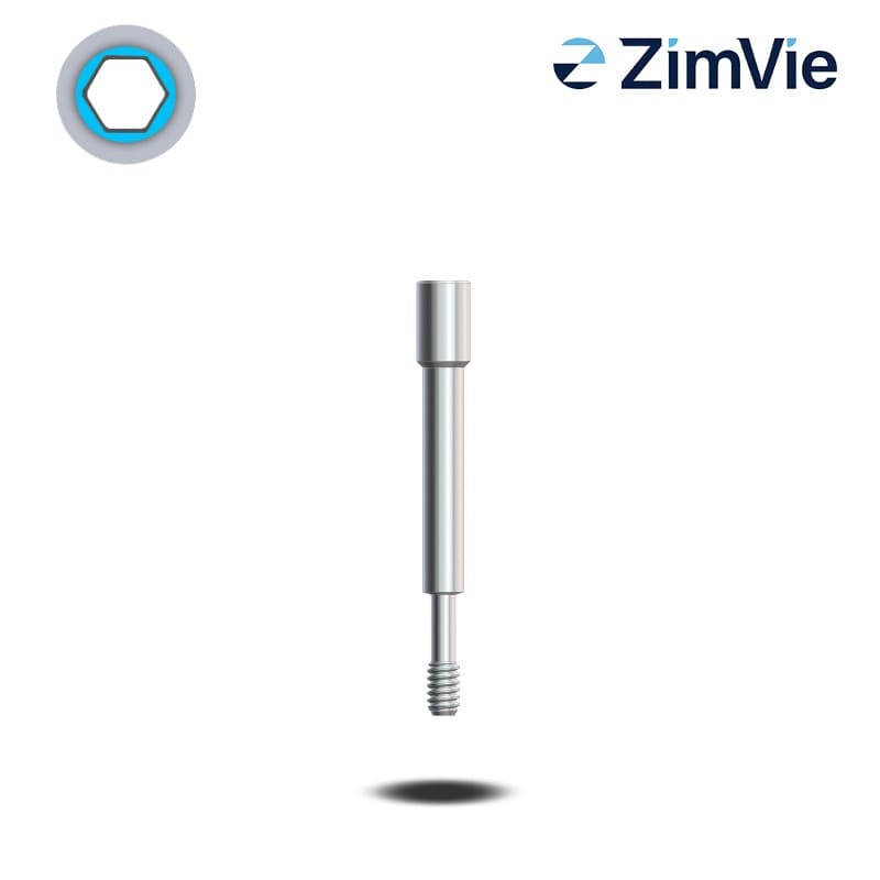 Zimmer Halteschraube für Goldabutment (Eztetic) | Verarbeitungsschraube