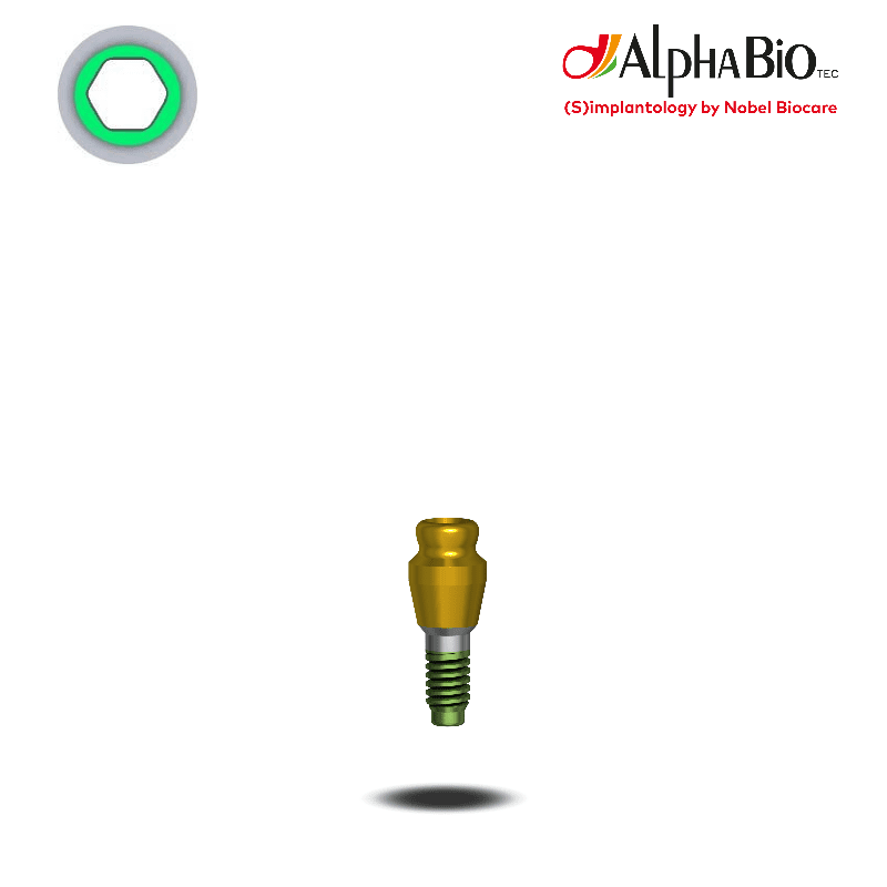 Nobel Biocare AlphaLoC Abutment Kit (CS) | GH: 0,75 mm