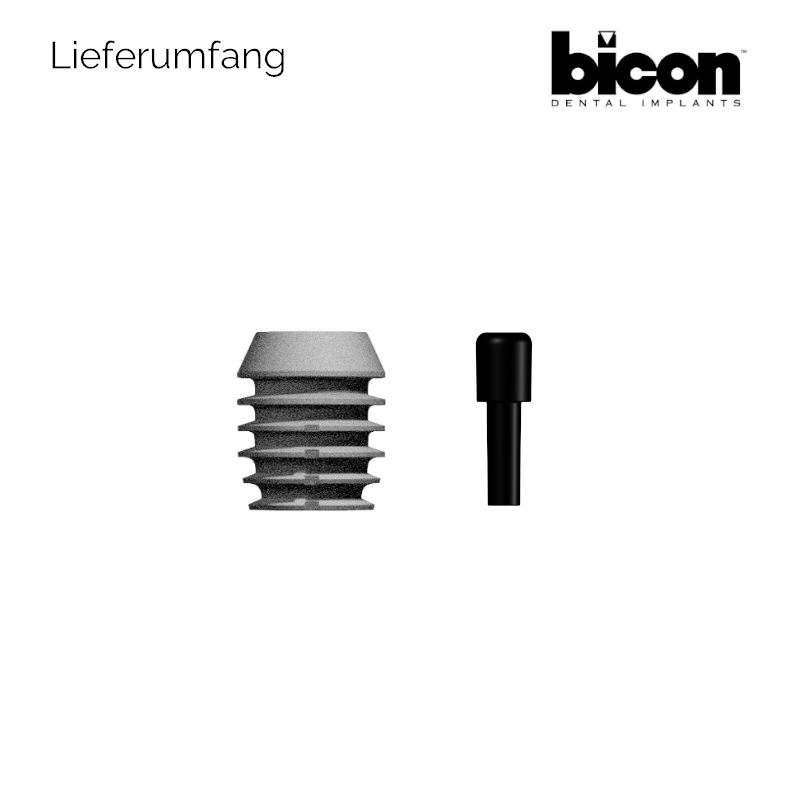 Bicon Integra-CP Kurzimplantat 3,0 mm Schacht | Ø 4,5 mm | Länge: 5,0 mm