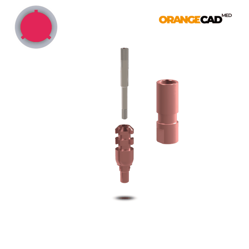 Camlog® Abformpfosten Screw-Line/Root-Line2® Ø 4,3 mm | Offene Abformung | Höhe: 11,0 mm | ohne Analog Camlog® Abformpfosten Screw-Line/Root-Line2® Ø 4,3 mm | Offene Abformung | Höhe: 11,0 mm | ohne Analog