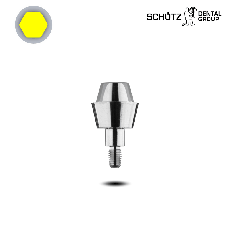 Schütz Dental Konusadapter - Innensechskant (hex, Ø 3,3/3,6 mm) | Höhe: 2,0 mm Schütz Dental Konusadapter - Innensechskant (hex, Ø 3,3/3,6 mm) | Höhe: 2,0 mm