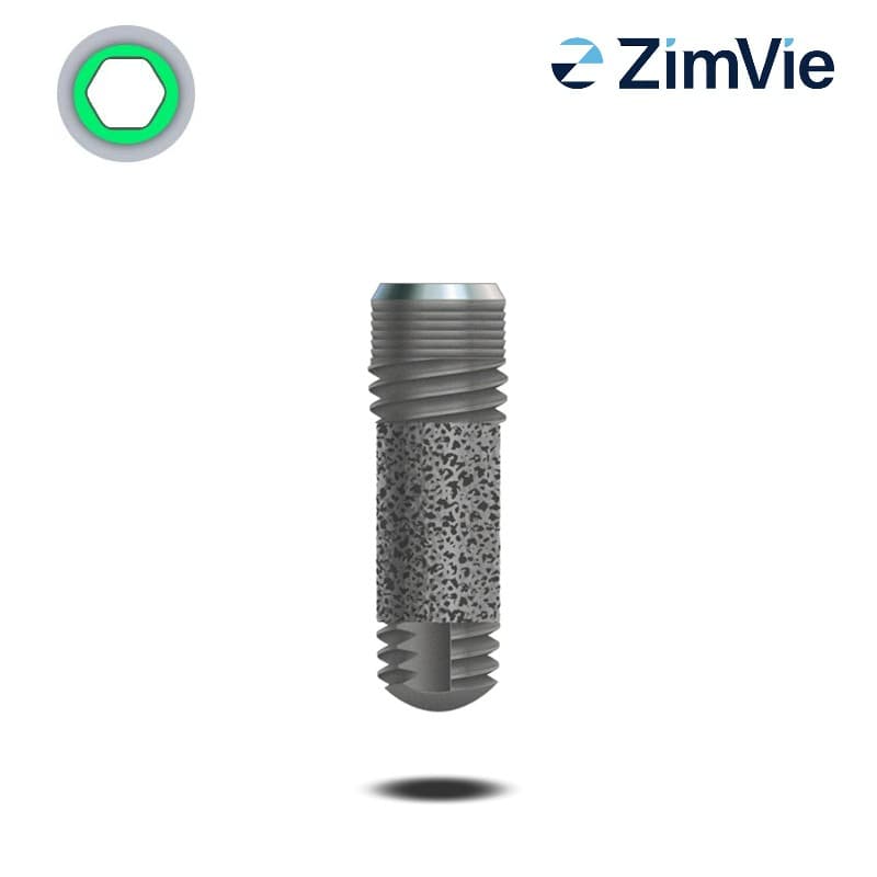 Zimmer Trabecular Metal (TM) Implantat (Int Hex, 3,5 mm) | mit 0,5 mm Kragen | Ø 4,1 mm | Länge: 13,0 mm Zimmer Trabecular Metal (TM) Implantat (Int Hex, 3,5 mm) | mit 0,5 mm Kragen | Ø 4,1 mm | Länge: 13,0 mm