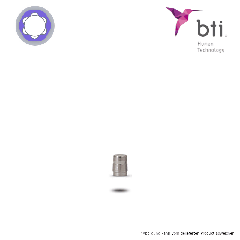 BTI Abform-/Registrierpfosten für erw. MULTI-IM (Ø 3,0 mm - 3.0) | Registrierpfosten | Höhe: 9,0 mm | ohne Zubehör BTI Abform-/Registrierpfosten für erw. MULTI-IM (Ø 3,0 mm - 3.0) | Registrierpfosten | Höhe: 9,0 mm | ohne Zubehör