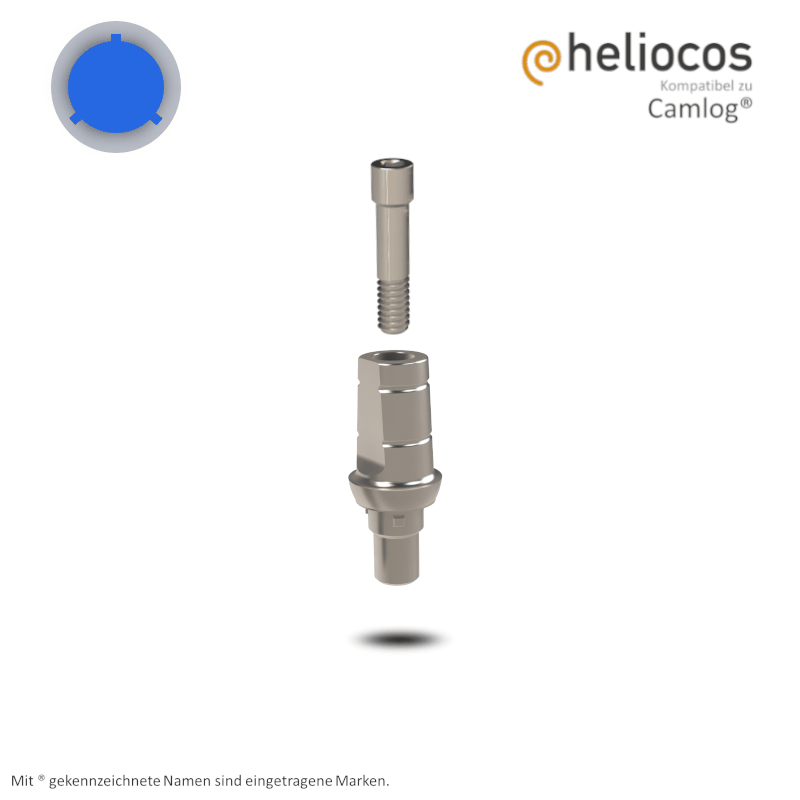 Camlog® Abutment Screw-Line/Root-Line2® Ø 5,0 mm | 0° | GH: 1,5 mm