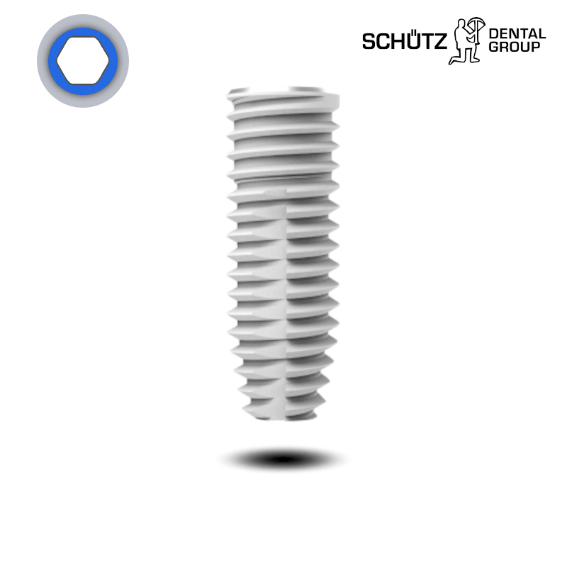 Schütz Dental Ø 5,50 mm IMPLA Cylindrical Cone Connection | Länge: 8,0 mm
