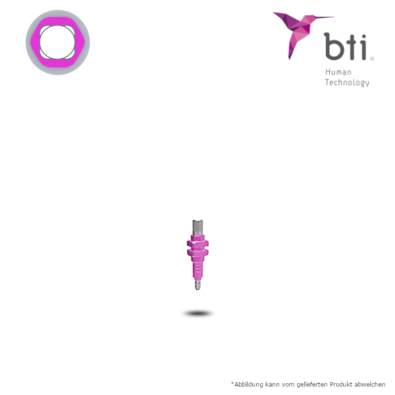 BTI Abformpfosten auf Implantatniveau (Ø 3,5 mm - schmal/CORE)