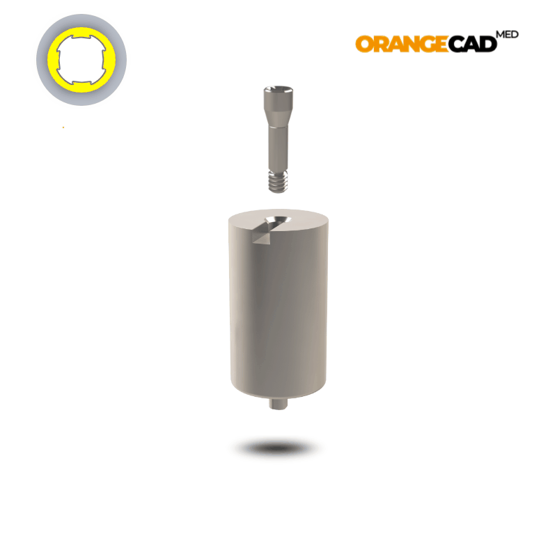 Straumann® Preface Abutment Bone Level NC | Halter: Medentika® | Workflow: Heliocos | Ø 11,5 mm Straumann® Preface Abutment Bone Level NC | Halter: Medentika® | Workflow: Heliocos | Ø 11,5 mm