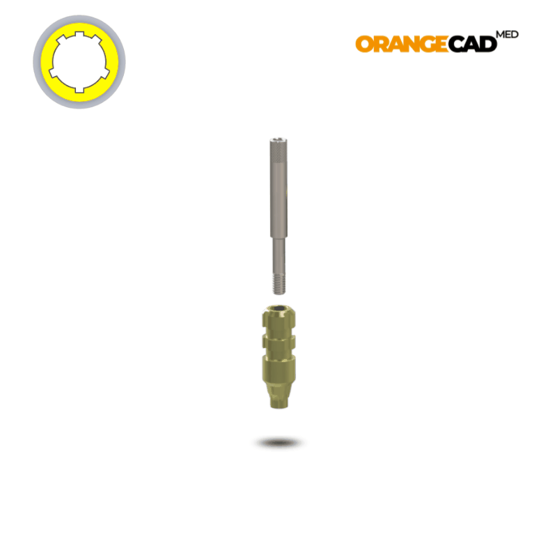 Dentsply® Abformpfosten Astra Tech® EV™ Ø 4,2 mm | Offene Abformung | Höhe: 11,0 mm | ohne Analog Dentsply® Abformpfosten Astra Tech® EV™ Ø 4,2 mm | Offene Abformung | Höhe: 11,0 mm | ohne Analog