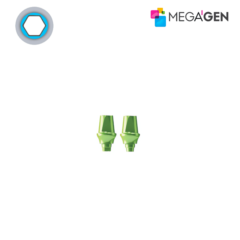 MegaGen Extra EZ Post Abutment | Kern: Ø 3,3 mm | GH: 2,0 mm