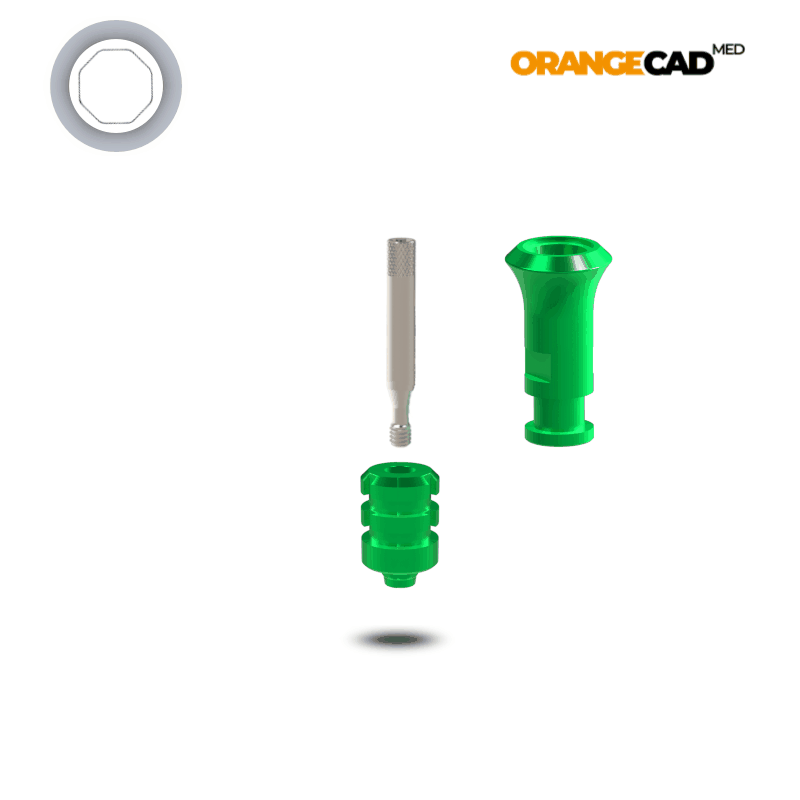 Straumann® Abformpfosten Tissue Level WN | Offene Abformung | Höhe: 9,0 mm | ohne Analog Straumann® Abformpfosten Tissue Level WN | Offene Abformung | Höhe: 9,0 mm | ohne Analog