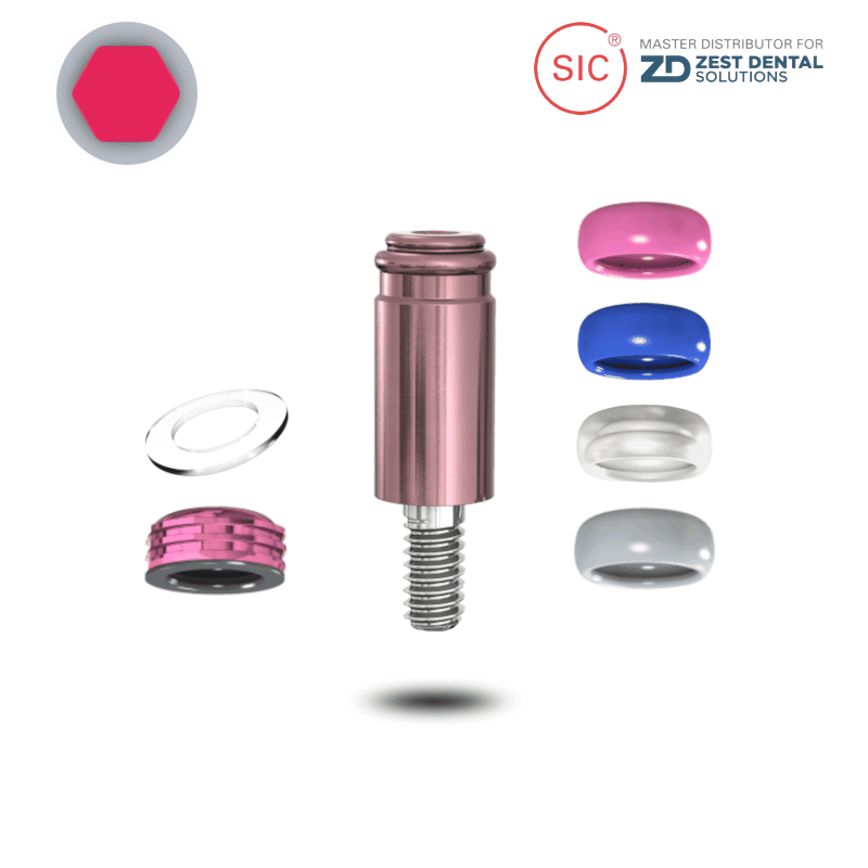 Biomet 3i™ R-TX LOCATOR® Außensechskant Ø 3,4 mm | GH: 6,0 mm Biomet 3i™ R-TX LOCATOR® Außensechskant Ø 3,4 mm | GH: 6,0 mm