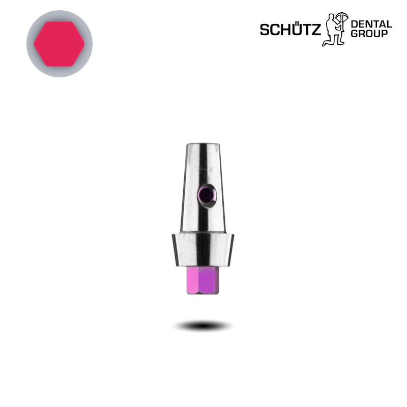 Schütz Dental Titanabutment (hex, Ø 3,3/3,6 mm) | 0° | GH: 1,5 mm | ohne Zubehör Schütz Dental Titanabutment (hex, Ø 3,3/3,6 mm) | 0° | GH: 1,5 mm | ohne Zubehör