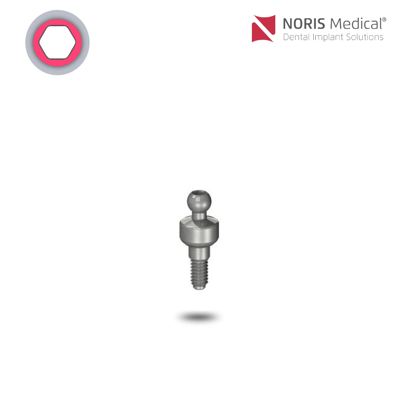 Noris Medical Kugelkopf Abutment | GH: 2,0 mm