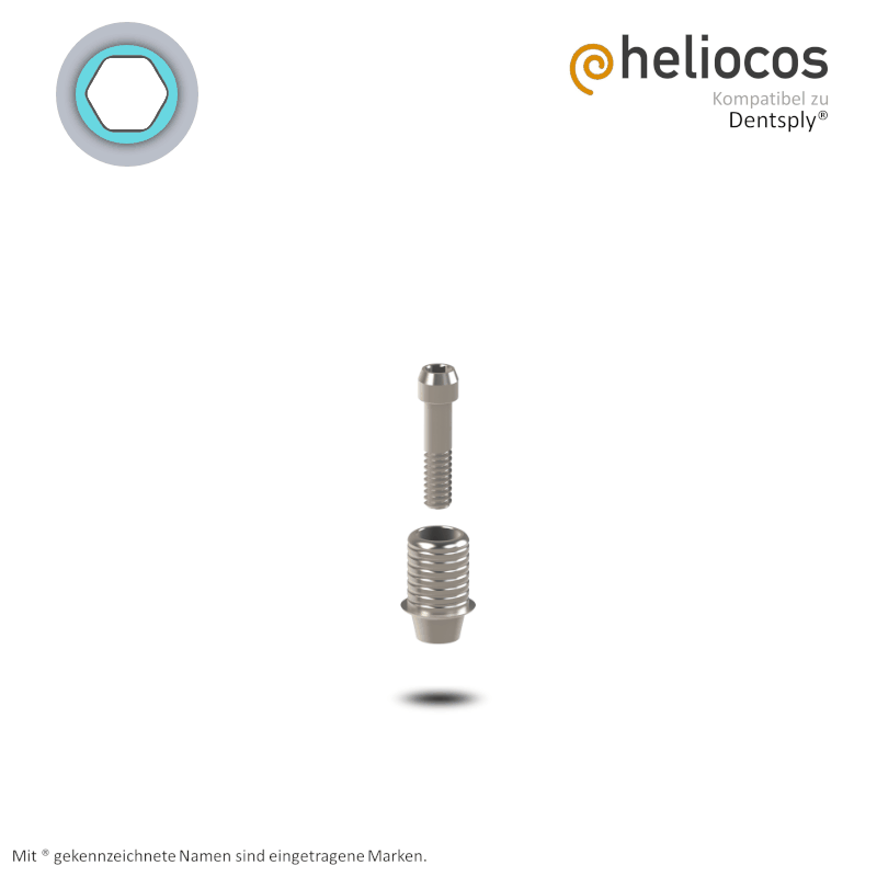 Dentsply® Titanbasis Astra Tech® OsseoSpeed® TX Ø 3,5/4,0 mm | Höhe: 4,0 mm | ohne Rotationsschutz Dentsply® Titanbasis Astra Tech® OsseoSpeed® TX Ø 3,5/4,0 mm | Höhe: 4,0 mm | ohne Rotationsschutz