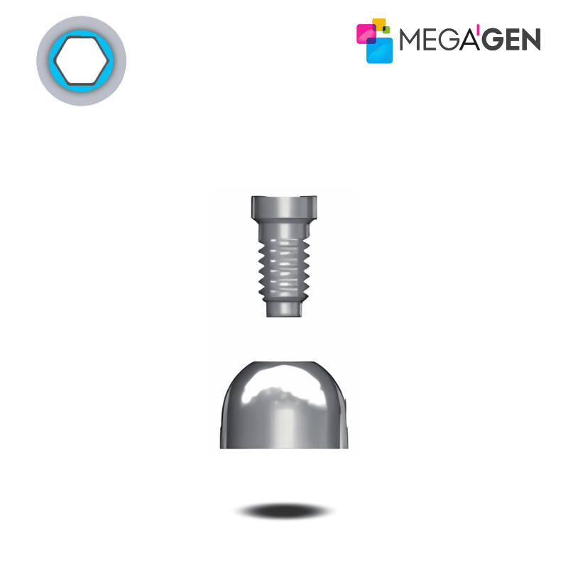 MegaGen Heilungskappe für Octa Abutment | Ø 4,0 mm MegaGen Heilungskappe für Octa Abutment | Ø 4,0 mm