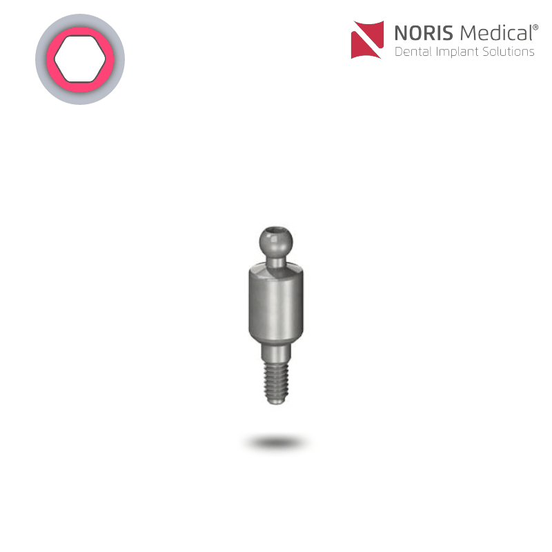 Noris Medical Kugelkopf Abutment | GH: 5,0 mm